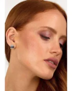 KARL LAGERFELD Stainless Steel Earrings with Crystals SKU KLAYD20 - Image 4