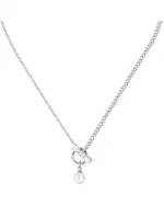 Κολιέ KARL LAGERFELD από ανοξείδωτο ατσάλι με πέρλα SKU KLAYR05 - Image 3