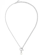 Κολιέ KARL LAGERFELD από ανοξείδωτο ατσάλι με πέρλα SKU KLAYR05 - Image 5