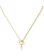 Κολιέ KARL LAGERFELD από ανοξείδωτο ατσάλι με πέρλα SKU KLAYR12 - Image 3