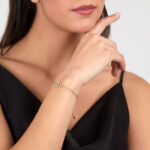 KARL LAGERFELD ILLUME  Γυναικείο Βραχιόλι Χρυσό Με Πέτρες SKU. KLBJX13 - Image 3