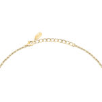 KARL LAGERFELD BOND PAVE  Γυναικείο Κολιέ Χρυσό Με Διπλά Κρικάκια Με Πέτρες  SKU KLBJY02 - Image 5