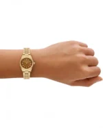 Ρολόι MICHAEL KORS Lexington Crystals Gold Stainless Steel Bracelet SKU MK7578 - Image 2