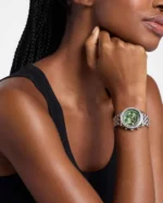 Ρολόι MICHAEL KORS Bryant Crystals Chronograph Silver Stainless Steel Bracelet SKU MK7583