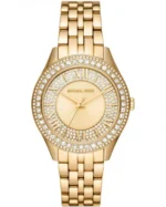 Michael KORS Harlowe Crystals Gold Stainless Steel Bracelet SKU MK4709 - Image 3