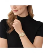 Michael KORS Harlowe Crystals Gold Stainless Steel Bracelet SKU MK4709