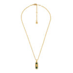 Michael Kors MK Statement Link 14K Gold-Plated Malachite Acetate Γυναικείο Κολιέ  SKU  MKJ8274MC710 - Image 3