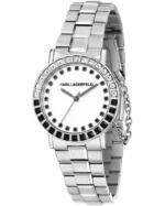 Ρολόι KARL LAGERFELD Crystals Silver Stainless Steel Bracelet SKU R0553100501 - Image 4
