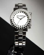 Ρολόι KARL LAGERFELD Crystals Silver Stainless Steel Bracelet SKU R0553100501 - Image 3