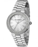 Ρολόι KARL LAGERFELD Kaiser Crystals Silver Stainless Steel Bracelet SKU R0553104502 - Image 3
