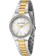 Ρολόι KARL LAGERFELD Hamburg Crystals Two Tone Stainless Steel Bracelet SKU R0553105505