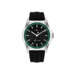 Tommy Hilfiger Ανδρικό Ρολόι 43mm Μπαταρίας με Μαύρο Καουτσούκ Λουράκι  SKU 1710739 - Image 7