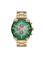 Diesel Ανδρικό Ρολόι με Χρυσό Μεταλλικό Μπρασελέ  SKU DZ4685