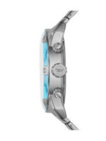 Diesel Spiked Ανδρικό Ρολόι 49mm Χρονογράφος Μπαταρίας με Ασημί Μεταλλικό Μπρασελέ SKU DZ4655 - Image 3