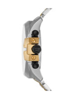 Diesel Mega Chief Ανδρικό Ρολόι 51mm Χρονογράφος Μπαταρίας με Μεταλλικό Μπρασελέ SKU DZ4581 - Image 4