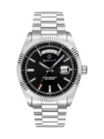 Gant Fairfax Ανδρικό Ρολόι 41mm Χρονογράφος Μπαταρίας με Ασημί Μεταλλικό Μπρασελέ  SKU G189001