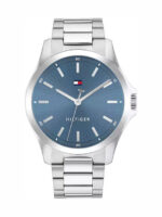 Tommy Hilfiger Bruce Ανδρικό Ρολόι 43mm Μπαταρίας με Ασημί Μεταλλικό Μπρασελέ  SKU 1710670 - Image 5
