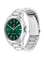Tommy Hilfiger Bruce Ανδρικό Ρολόι 43mm Μπαταρίας με Ασημί Μεταλλικό Μπρασελέ  SKU 1710672