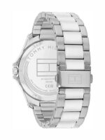 Tommy Hilfiger Bruce Ανδρικό Ρολόι 43mm Μπαταρίας με Ασημί Μεταλλικό Μπρασελέ  SKU 1710672 - Image 4