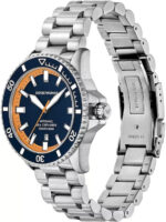 Emporio Armani Ανδρικό Ρολόι 42mm Αυτόματο με Ασημί Μεταλλικό Μπρασελέ SKU AR60090