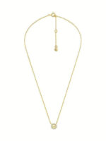 Michael Kors Κολιέ από Επιχρυσωμένο Ασήμι με Πέρλες & Ζιργκόν SKU MKC1726CZ710 - Image 2