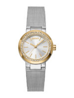 DKNY Eastside Γυναικείο Ρολόι 28mm Μπαταρίας με Ασημί Μεταλλικό Μπρασελέ  SKU DK1L024M0045