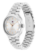 Tommy Hilfiger Γυναικείο Ρολόι Μπαταρίας με Ασημί Μεταλλικό Μπρασελέ  SKU 1782817 - Image 3