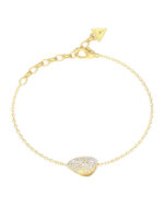 Βραχιόλι GUESS Moon Drops από ανοξείδωτο ατσάλι με ζιργκόν Κωδικός προϊόντος JUBB06254JWYGL - Image 3