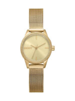 DKNY Γυναικείο Ρολόι Μπαταρίας με Χρυσό Μεταλλικό Μπρασελέ