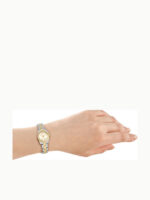 DKNY Mini Γυναικείο Ρολόι 23mm Μπαταρίας με Χρυσό Μεταλλικό Μπρασελέ - Image 4