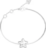 Γυναικείο βραχιόλι GUESS Iconique από ανοξείδωτο ατσάλι SKU JUBB05546JWRHL