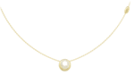 Γυναικείο κολιέ GUESS Moon Drops από ανοξείδωτο ατσάλι με ζιργκόν SKU JUBN06245JWYGT/U - Image 6
