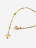 Γυναικείο κολιέ GUESS Moon Drops από ανοξείδωτο ατσάλι με ζιργκόν SKU JUBN06245JWYGT/U - Image 4