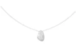 Γυναικείο κολιέ GUESS Moon Drops από ανοξείδωτο ατσάλι με ζιργκόν SKU JUBN06252JWRHT/U - Image 5