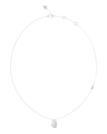 Γυναικείο κολιέ GUESS Moon Drops από ανοξείδωτο ατσάλι με ζιργκόν SKU JUBN06252JWRHT/U - Image 2
