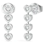 Γυναικεία σκουλαρίκια GUESS L.O.V.E. από ανοξείδωτο ατσάλι SKU JUBE05473JWRHT/U - Image 4