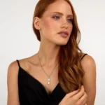 Κολιέ Karl Lagerfeld Crystals Χρυσό με Πέτρες   SKU KLAYC08