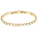 Βραχιόλι Karl Lagerfeld Crystals Χρυσό με Λευκές Πέτρες  SKU  KLAYC25