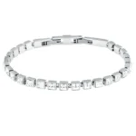 Βραχιόλι Karl Lagerfeld Crystals  Ασημί με Λευκές Πέτρες  SKU  KLAYC28 - Image 3