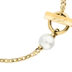 Βραχιόλι Karl Lagerfeld Pearl Χρυσό με Πέρλα  SKU  KLAYR13 - Image 5