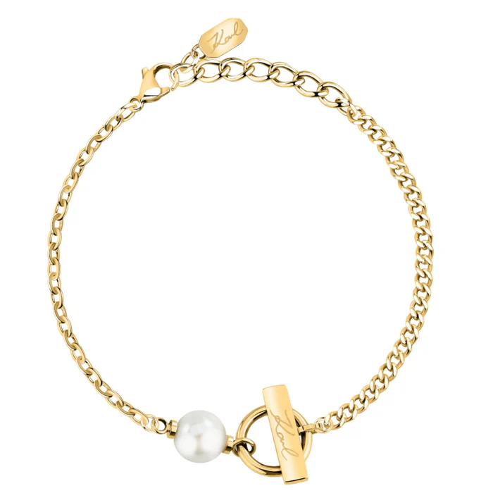 gynaikeio-vraxioli-karl-lagerfeld-pearl-klayr13-xryso-xroma-perla-logo_700x Βραχιόλι Karl Lagerfeld Pearl Χρυσό με Πέρλα SKU KLAYR13 - Image 1