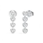 Γυναικεία σκουλαρίκια GUESS L.O.V.E. από ανοξείδωτο ατσάλι SKU JUBE05473JWRHT/U - Image 2