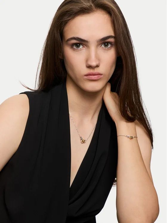 michael-kors-kolie-mkc1734cz931-asemi-4064092311310 (4) Γυναικείο κολιέ Michael Kors Astor Link από ασήμι 925. SKU MKC1734CZ931 - Image 1