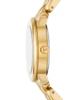 Michael Kors Phoebe Γυναικείο Ρολόι 36mm Μπαταρίας με Χρυσό  Μπρασελέ  SKU  MK4923 - Image 6