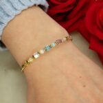 Βραχιόλι Coeur de Lion Cube Aura Παστέλ  SKU 2104/30-1576 - Image 4