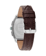 Tommy Hilfiger Square Green Dial Brown Leather Strap Watch  SKU 1710762 - Image 2