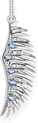 Μενταγιόν THOMAS SABO Φοίνικας με Μπλε Πέτρες, Ασήμι 925, Μαυρισμένο - Image 4