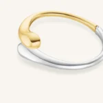 ROSEFIELD Dome Contrarie Duotone Bangle  SKU JBDCD-J1219