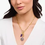 THOMAS SABO Μενταγιόν Μάτι με Κοσμικές Λεπτομέρειες και Πολύχρωμες Πέτρες  SKU  PE956-565-13 - Image 2