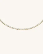 Κολιέ ROSEFIELD Tennis Necklace από ανοξείδωτο ατσάλι SKU JNTWG-J1036 - Image 3